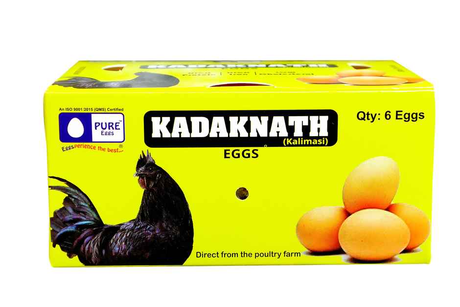 Pure Eggs Kadaknath