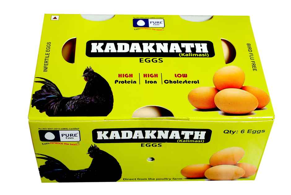 Pure Eggs Kadaknath