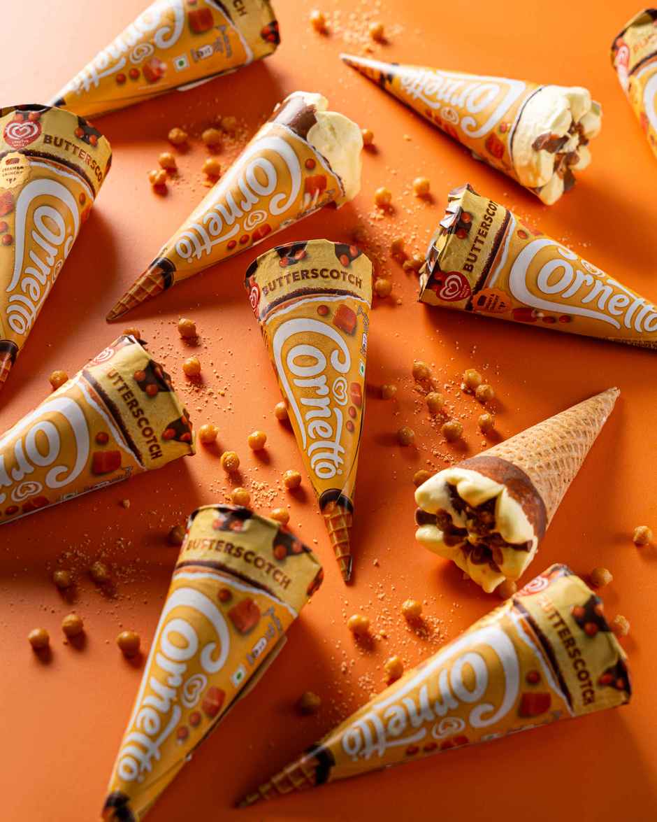 Kwality Wall's Cornetto Butterscotch Cone