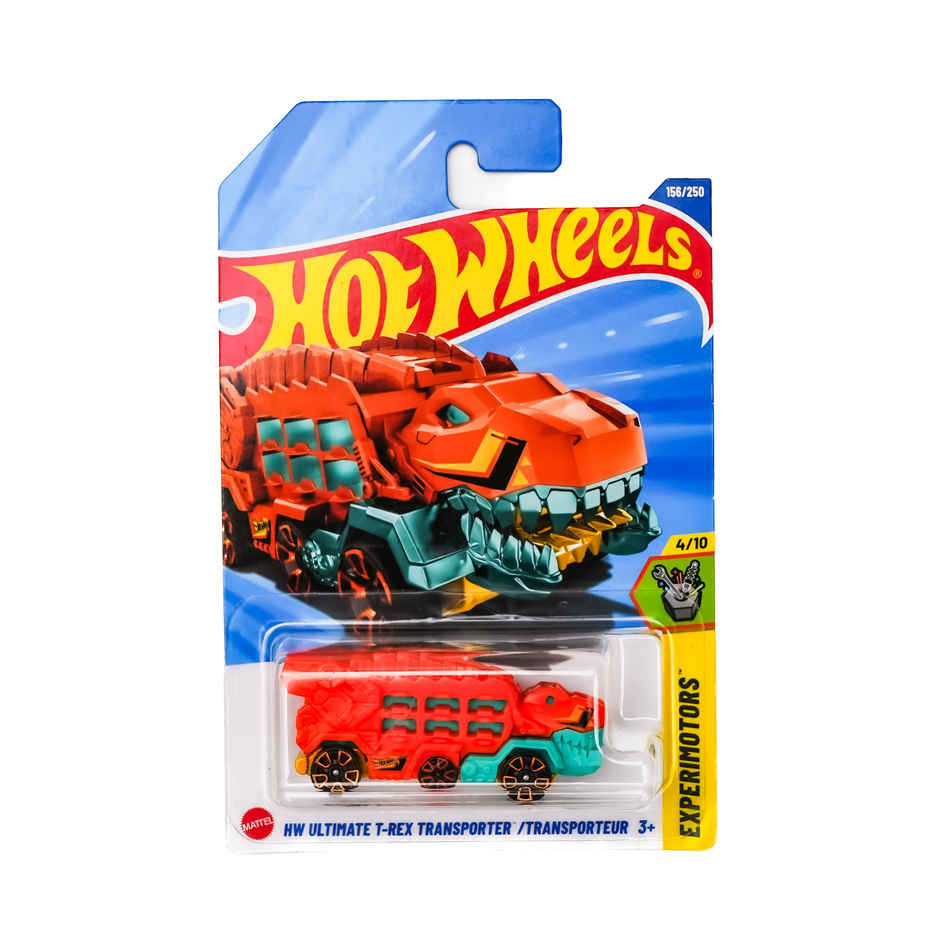 Hot Wheels Worldwide Basic Toy Car for Kids & Collectors | HW ULTIMATE T-REX TRANSPORTER