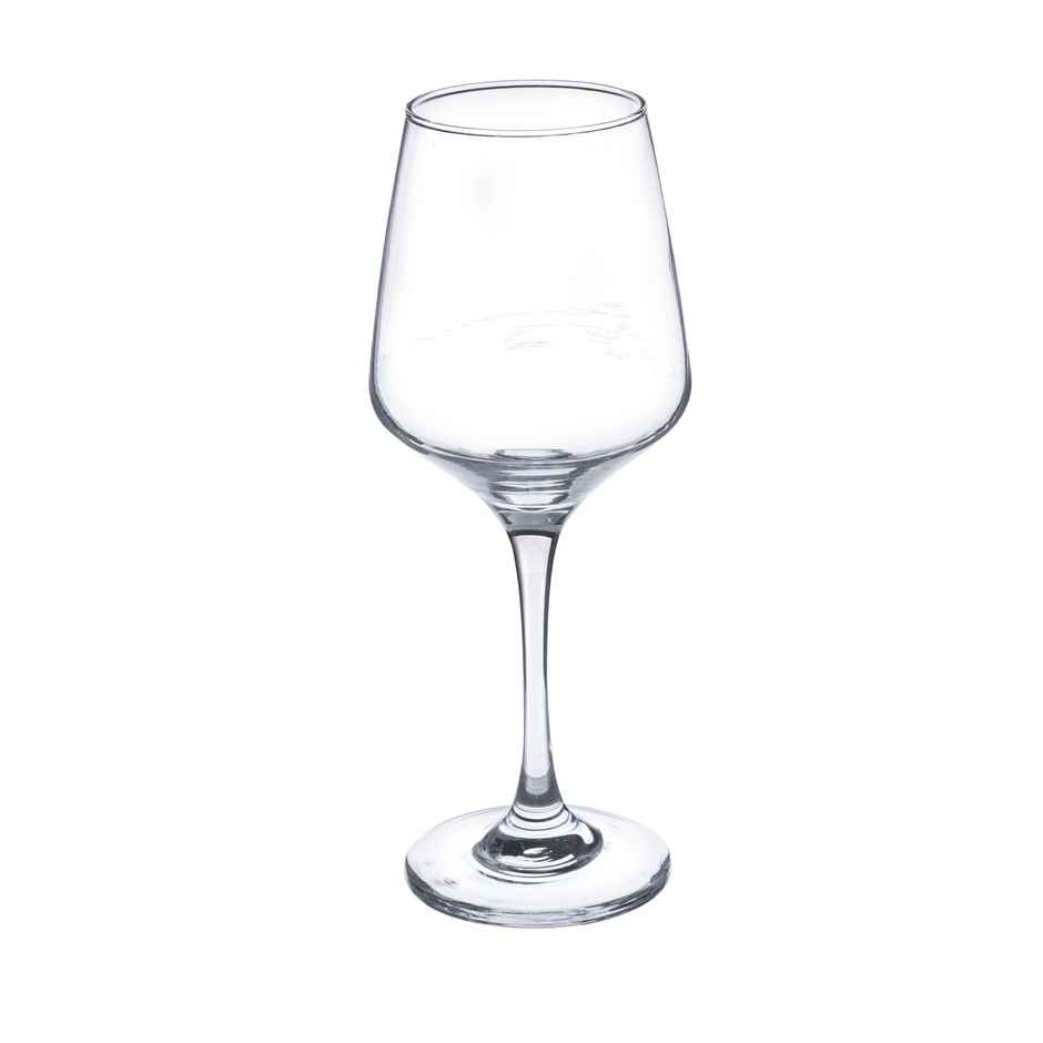 Infinity Wine Glass Set | Durable & Elegant | Set of 2 | 360 ml | Sanjeev Kapoor
