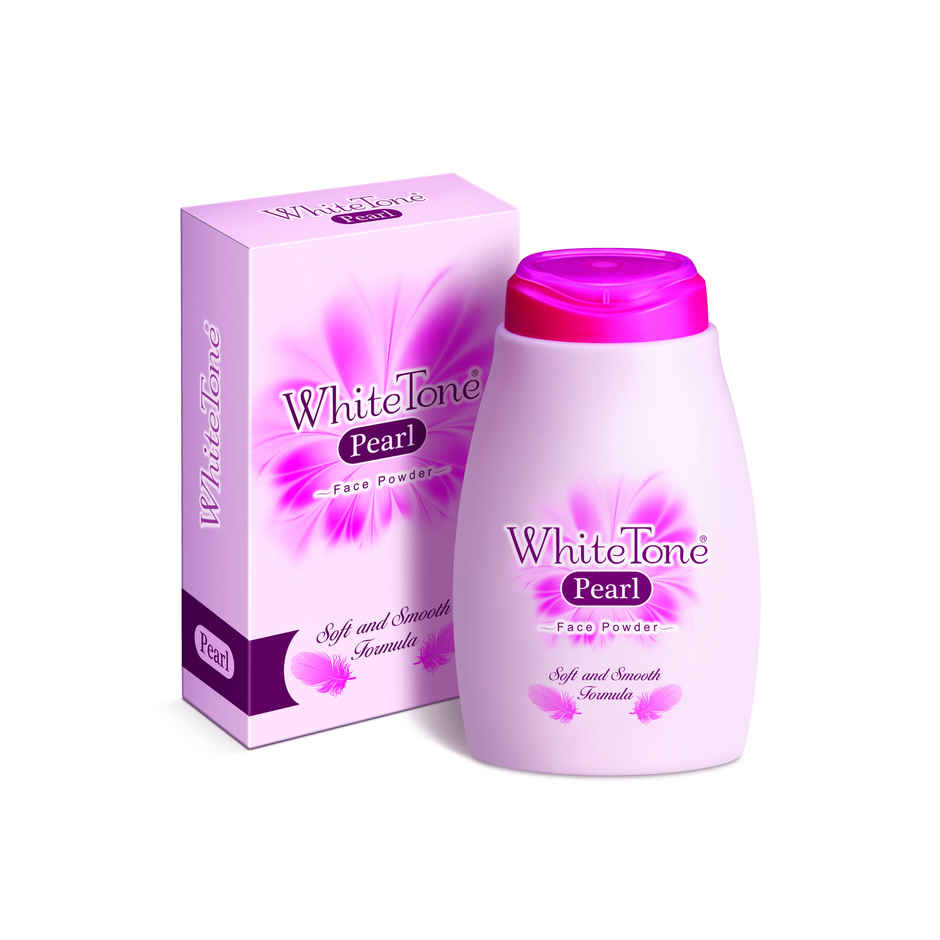 White Tone Pearl Face Powder, Glowing Daily Care with Sun Protection