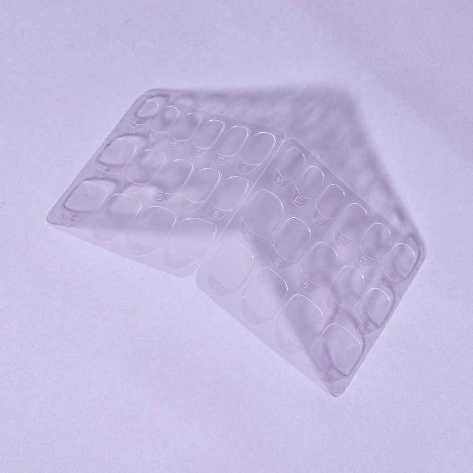Pep Nails | Glue Tabs | Single Sheet Of 30 | Non Damaging | 1 Week Stay | Easy To Use And Remove