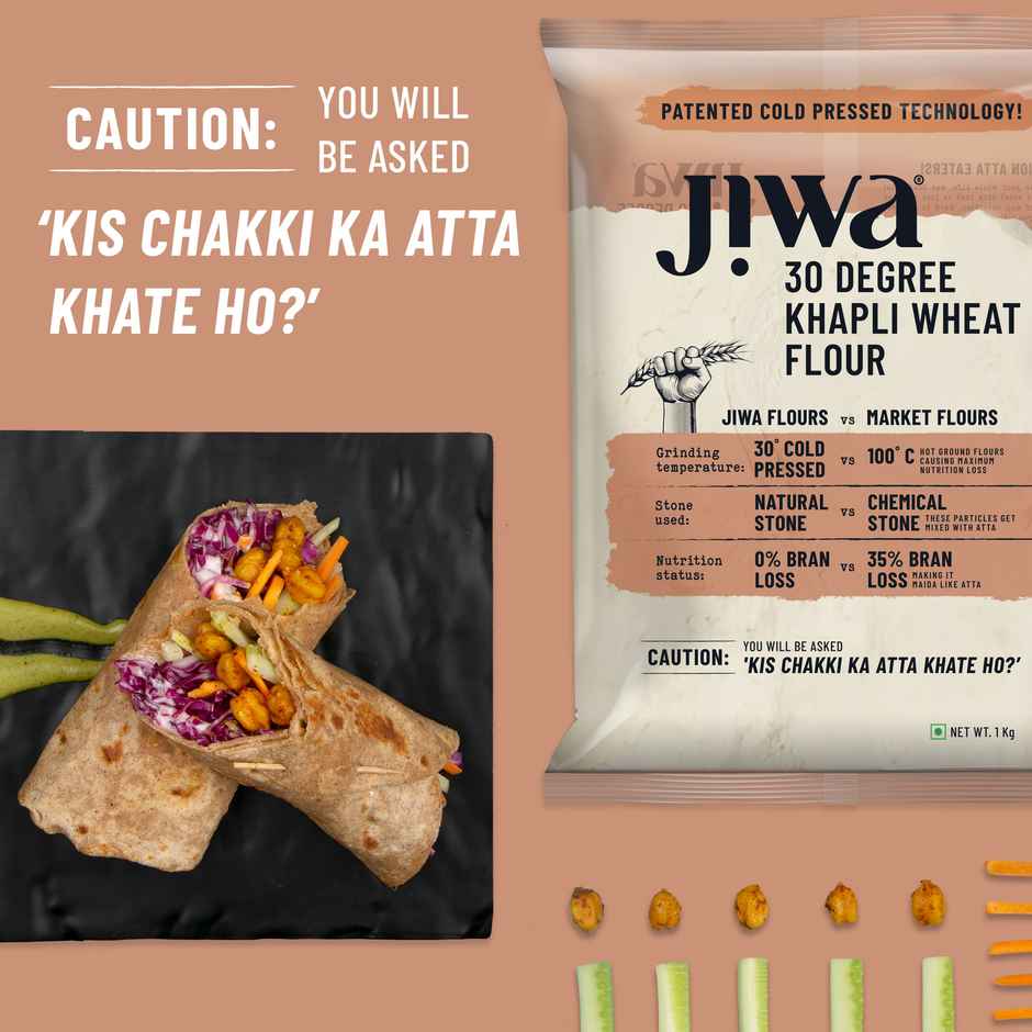 Jiwa 30 Degree Khapli Wheat Flour