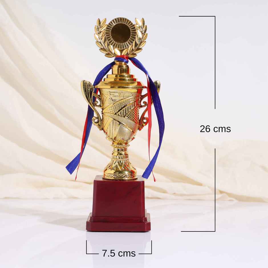 Golden Cup Trophy | 26 cm | Party Celebration | Party Needs | Assorted Design | Propcon