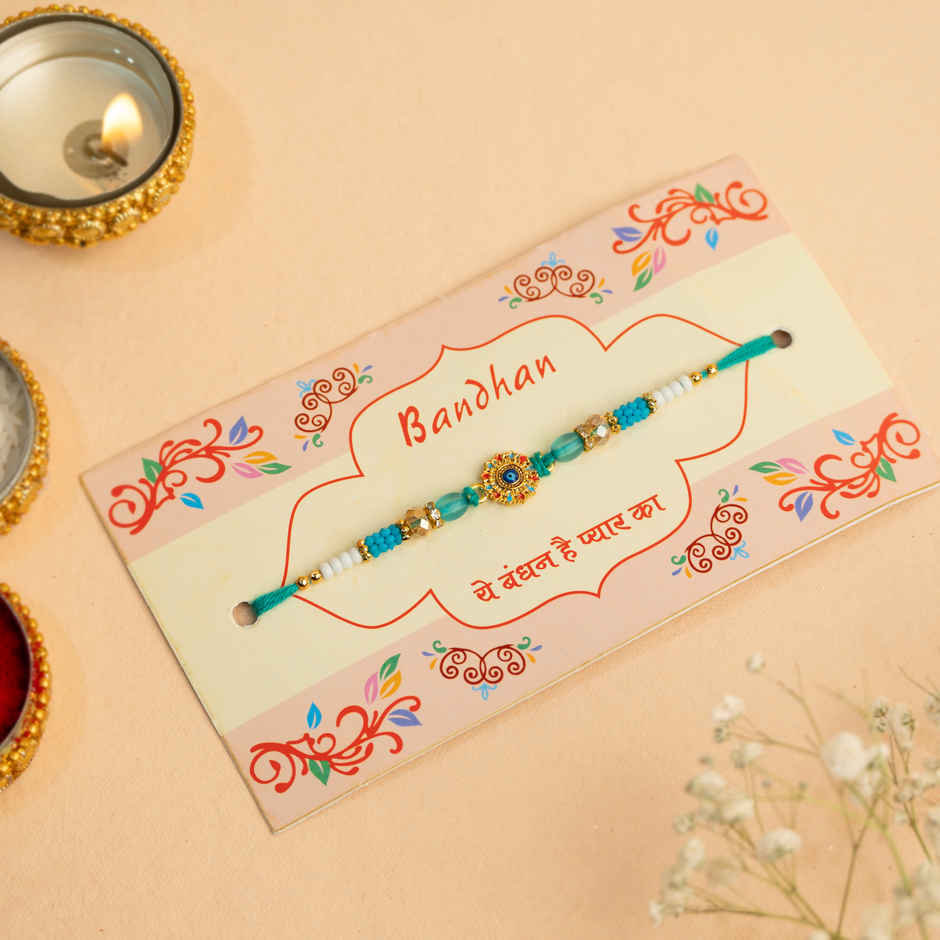 Evil Eye Rakhi for Good Vibes Only | Pack of 1 | Bandhan