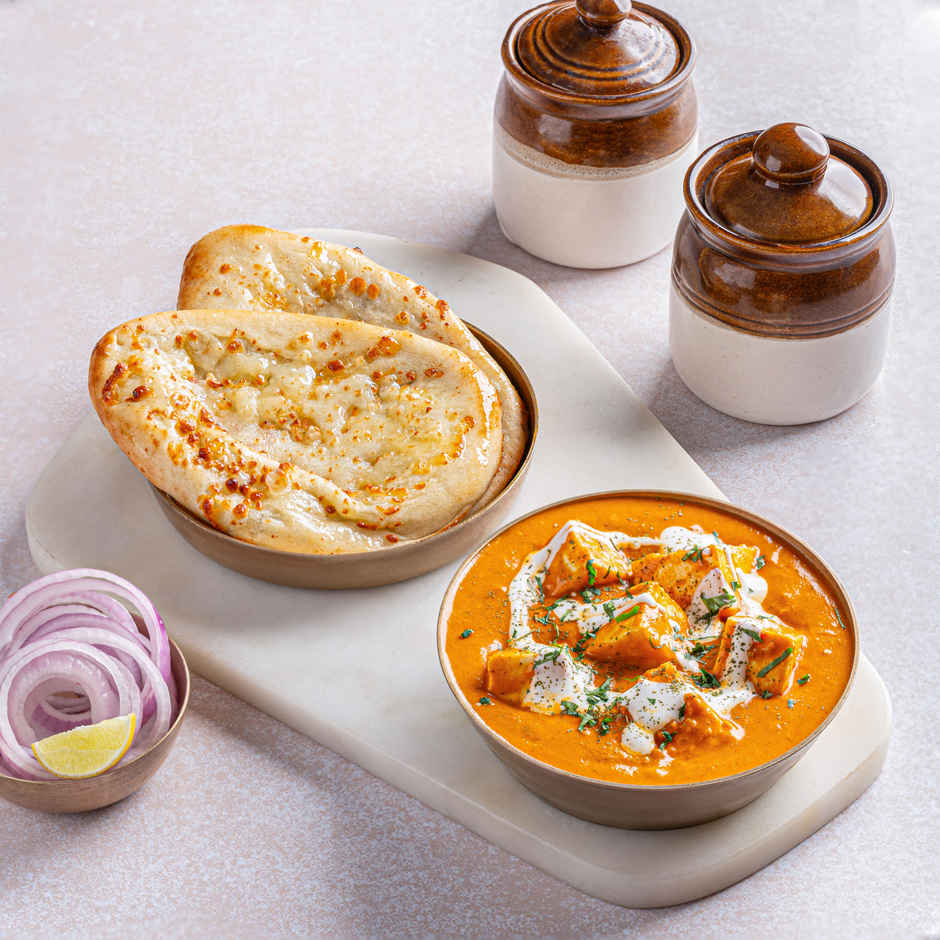 Paneer Tikka Masala & Naan 