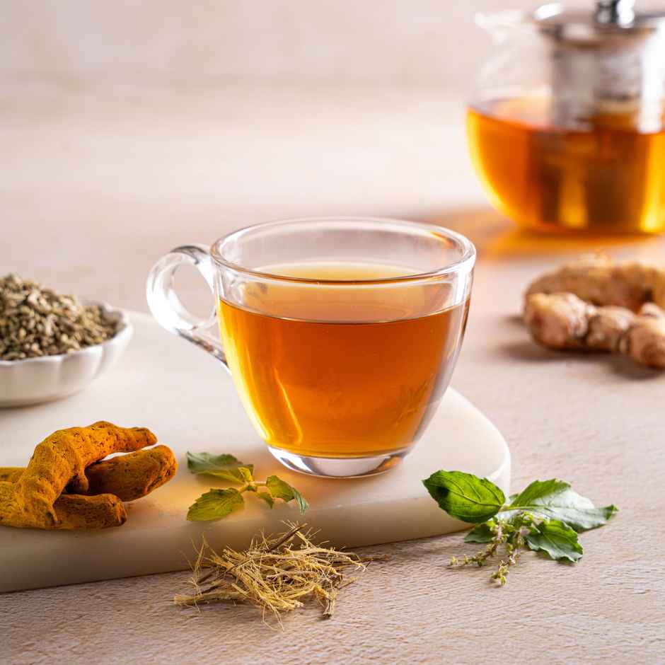 Tulsi Turmeric Tea