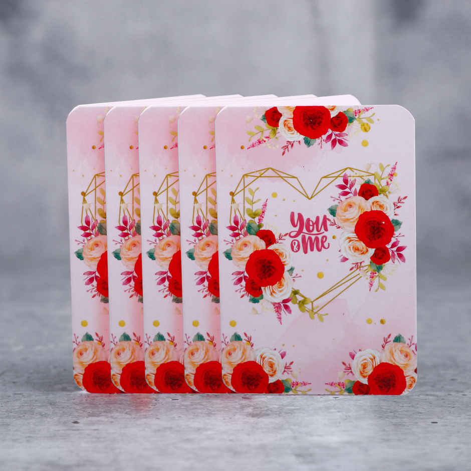 Archies Floral Blank Card