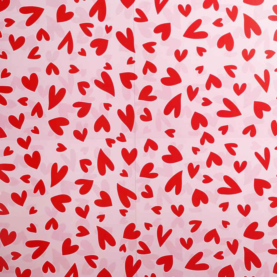 Archies Gift Wrapping Paper - Heart Print