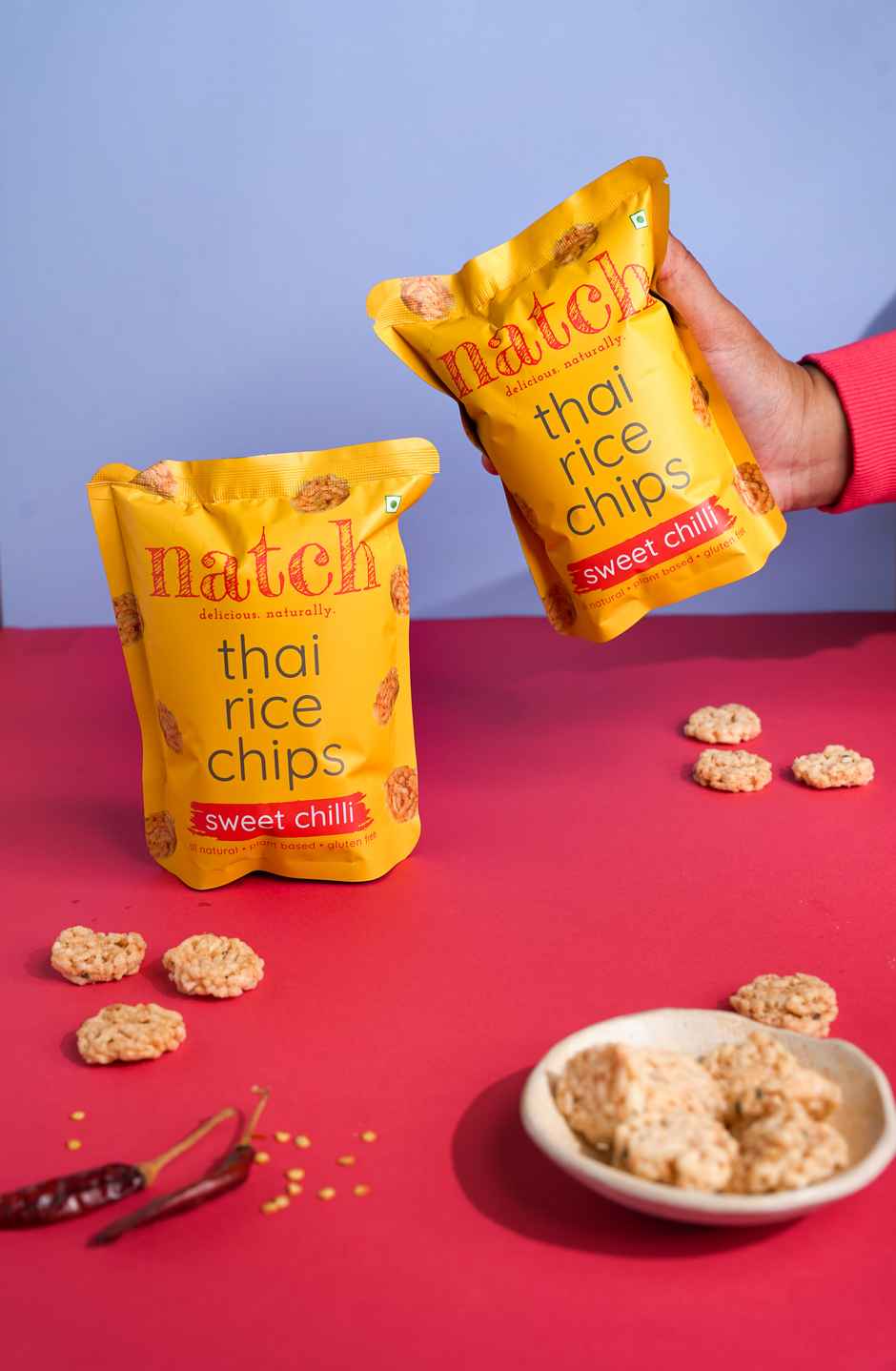 Natch Rice Chips - Sweet Chilli