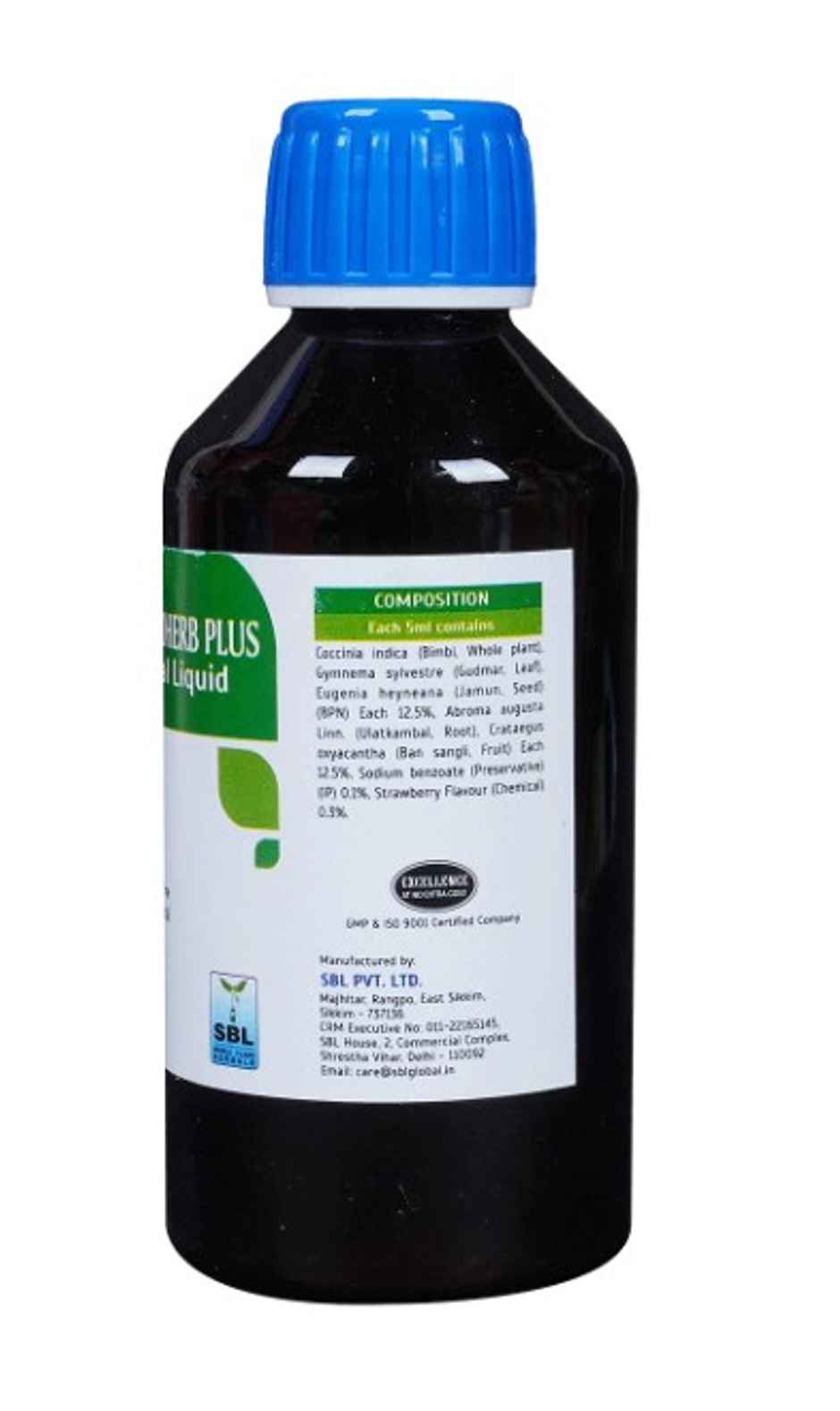 SBL Diaboherb Plus Oral Strawberry Liquid
