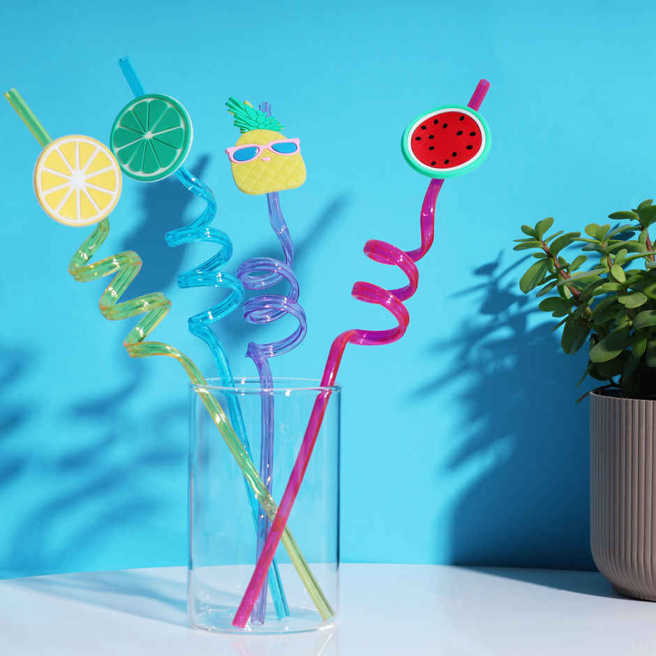 Reusable Quirky Party Drinking Straws | Birthday Celebration | Party Needs | Assorted | Propcon
