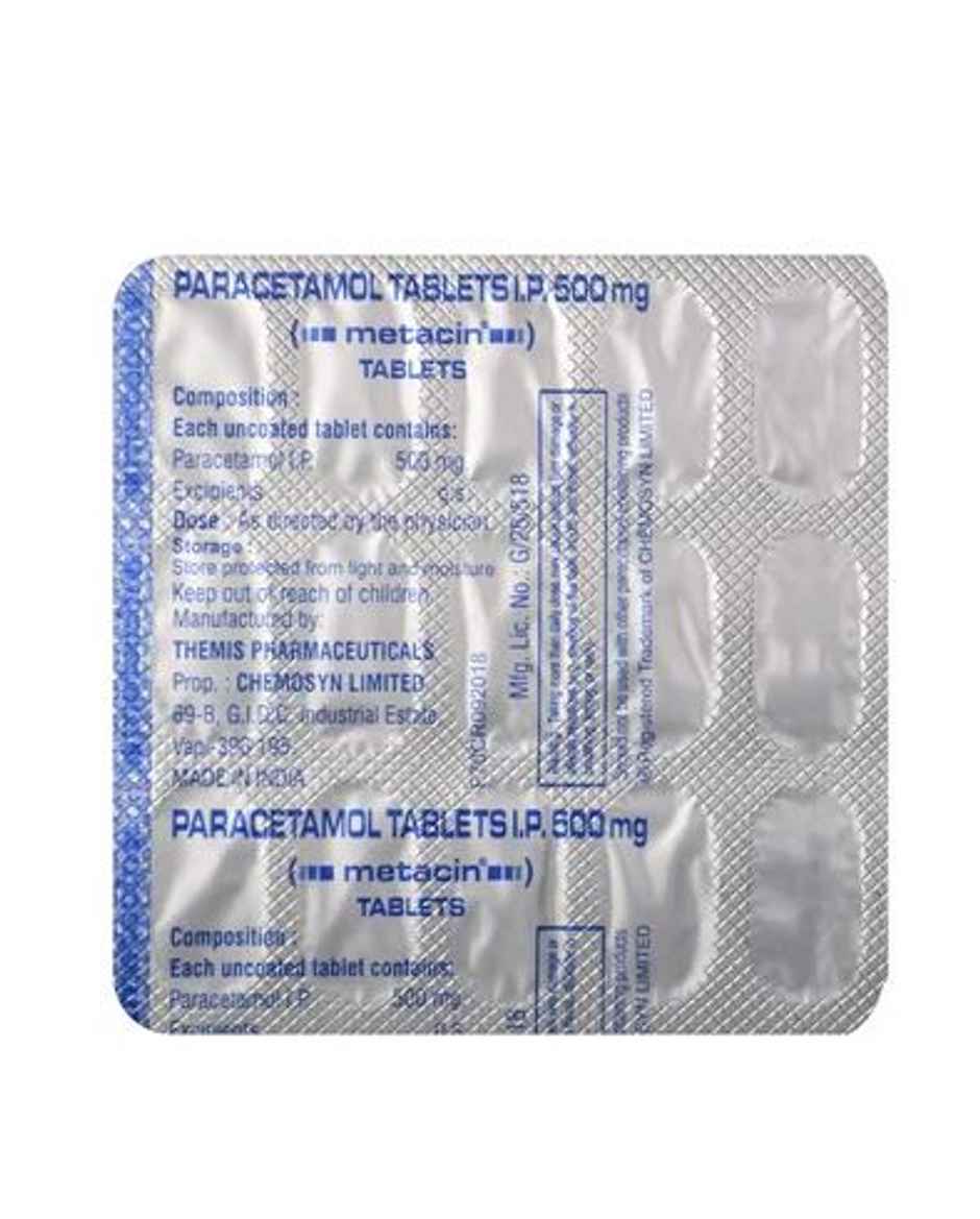Metacin Tablet