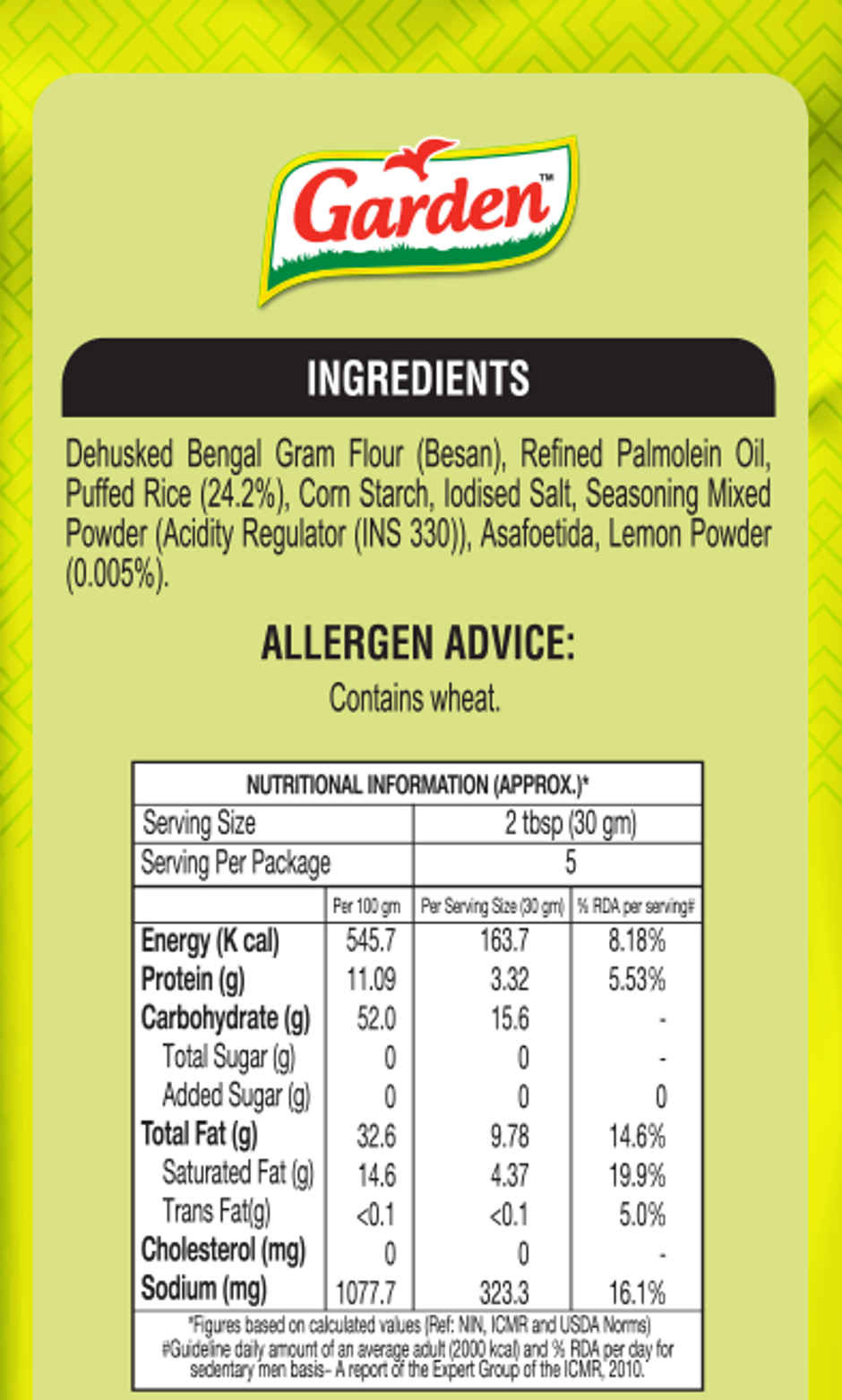 Garden Lemon Bhel Namkeen