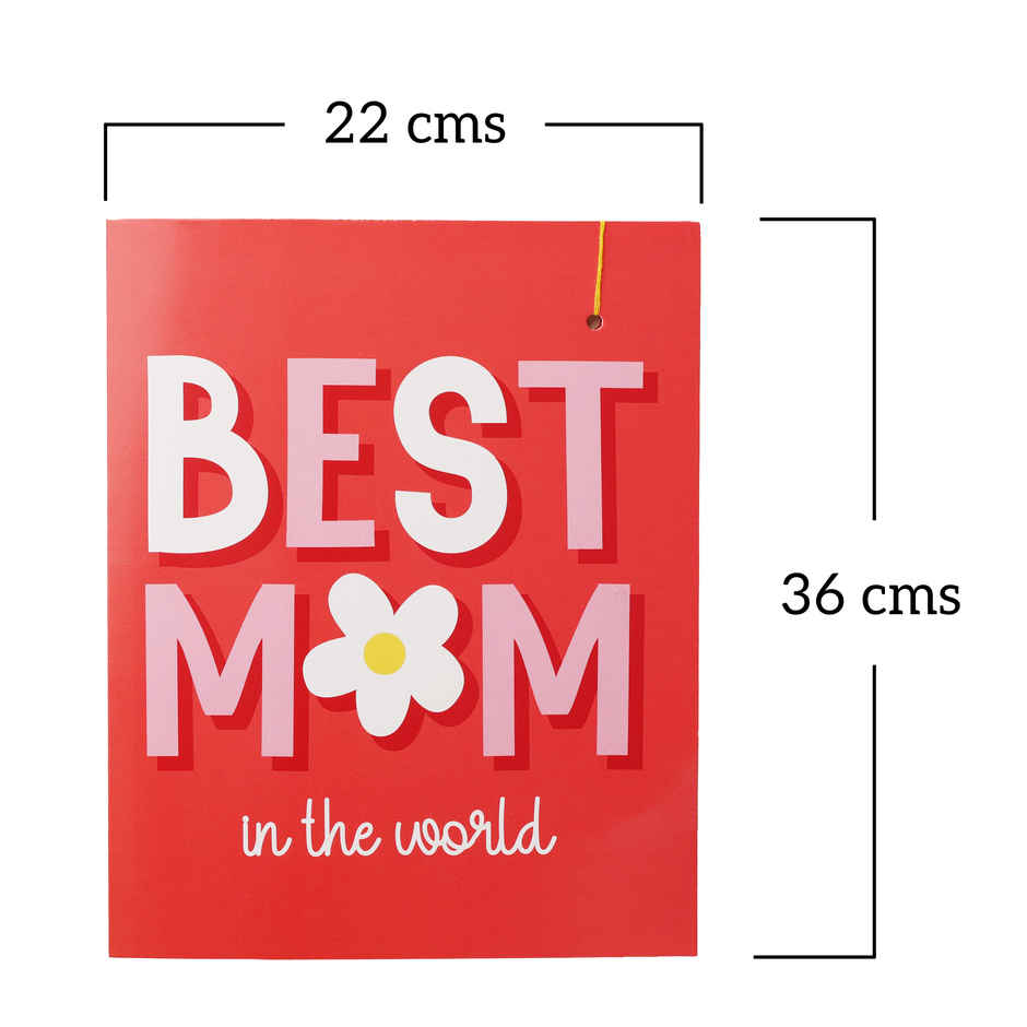 Mothers Day DIY Flower Banner Greeting Card | Oye Happy