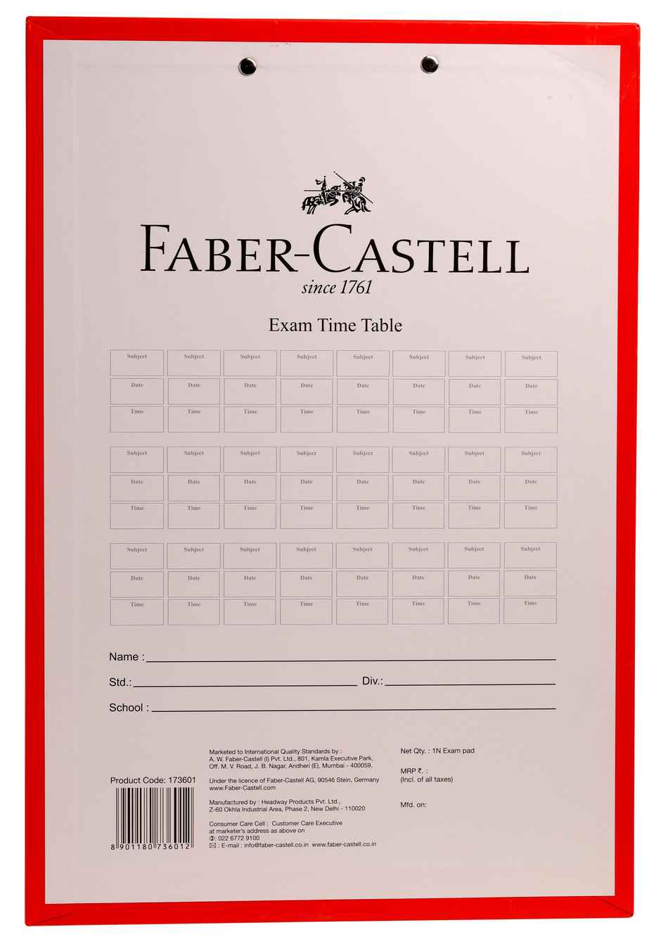 Faber-Castell Faber-Castell Exam Pad