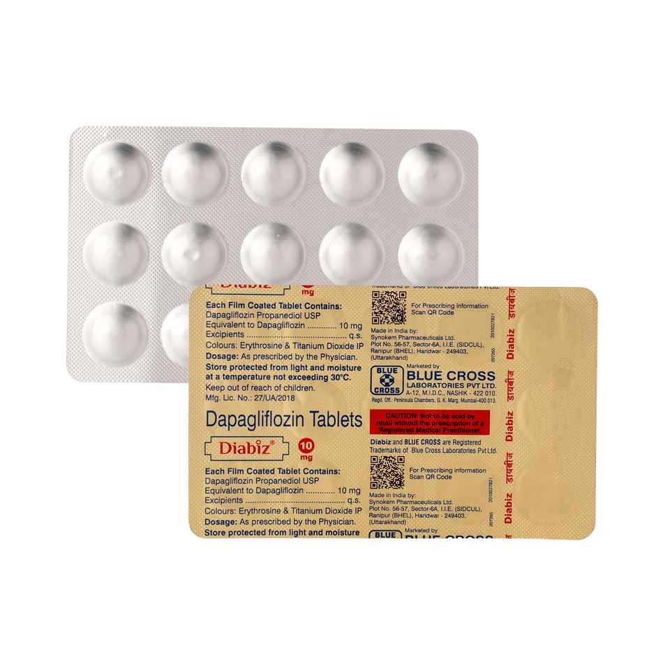 Diabiz 10mg Tablet
