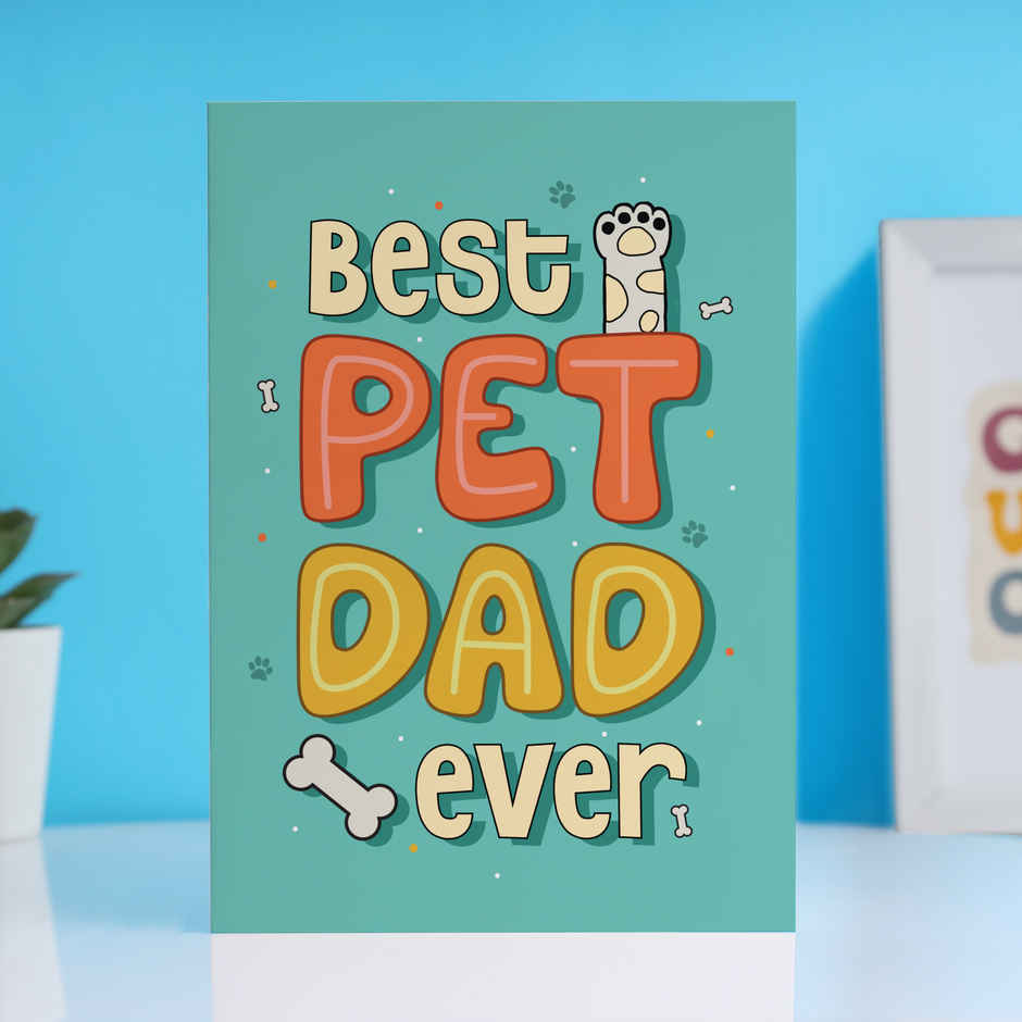 Father's Day Card for Pet Dad | Oye Happy