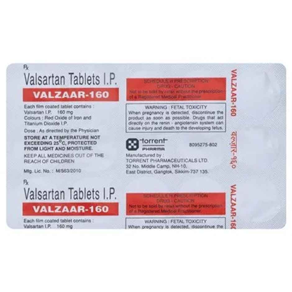 Valzaar-160 Tablet