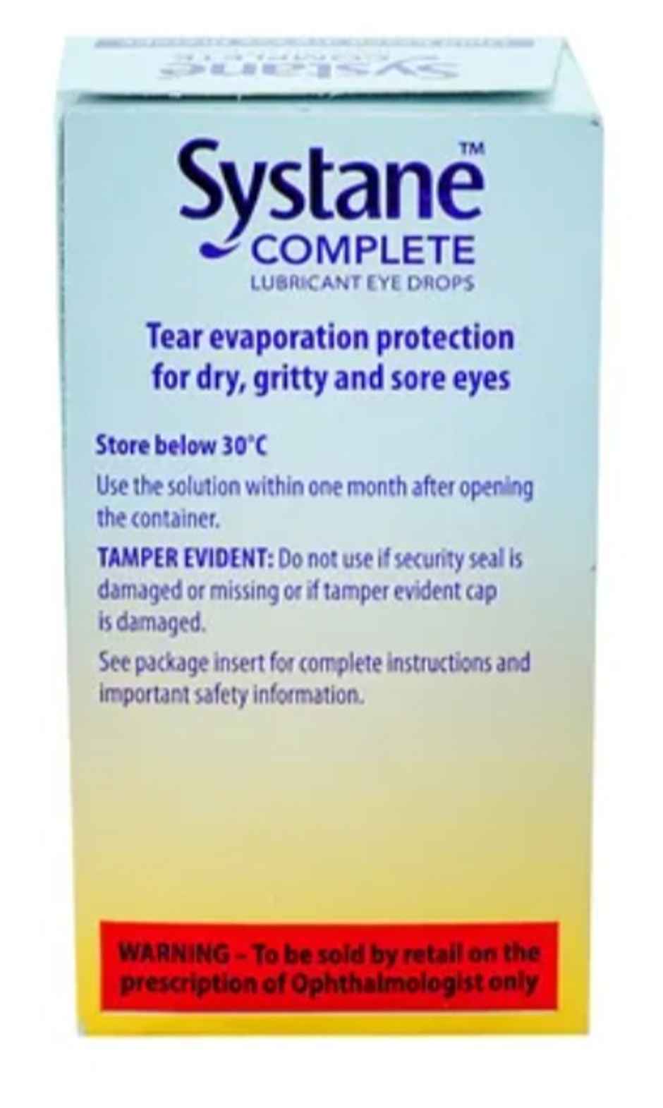 Systane Complete Eye Drop