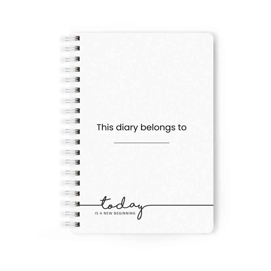 Papboo A5 Hardcover 2026 Diary with Calendar | 80 GSM | Ruled | 188 Pages | Green