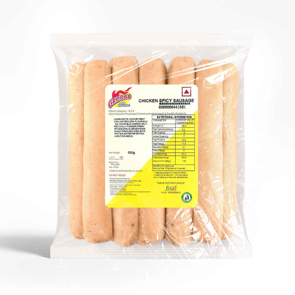 Gruubb Chicken Spicy Sausage