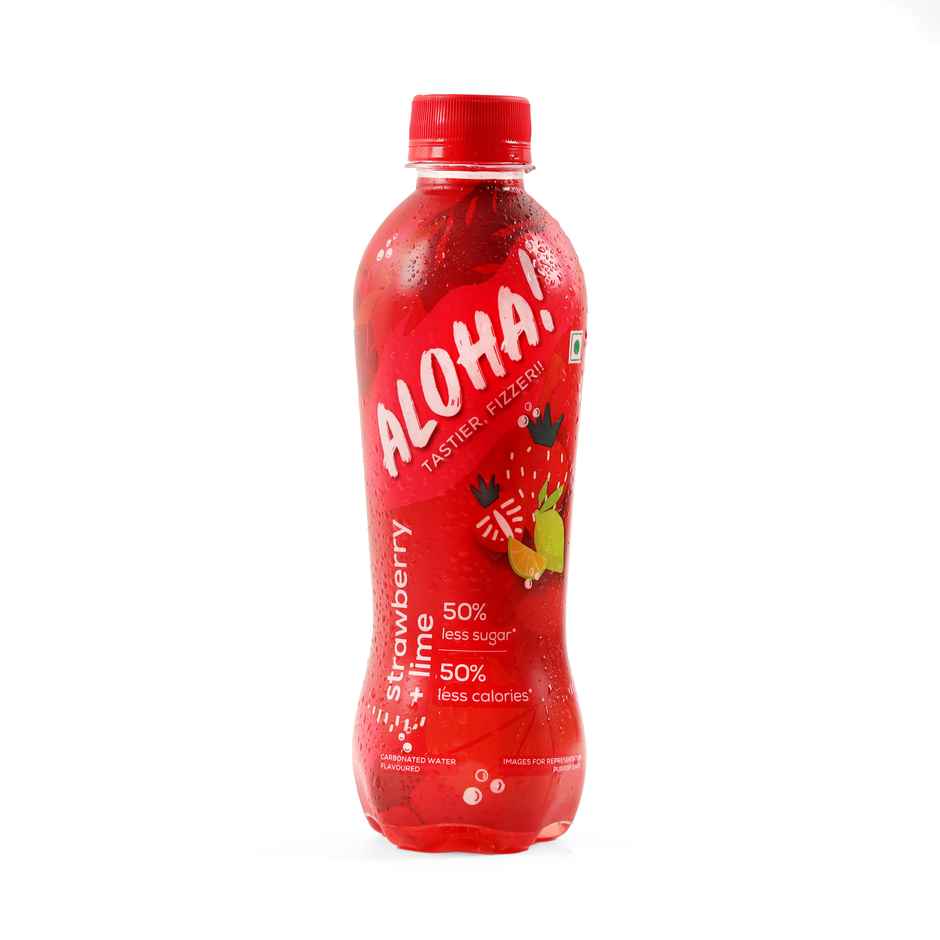Aloha Strawberry and Lime Flavoured Soft Drink Combo