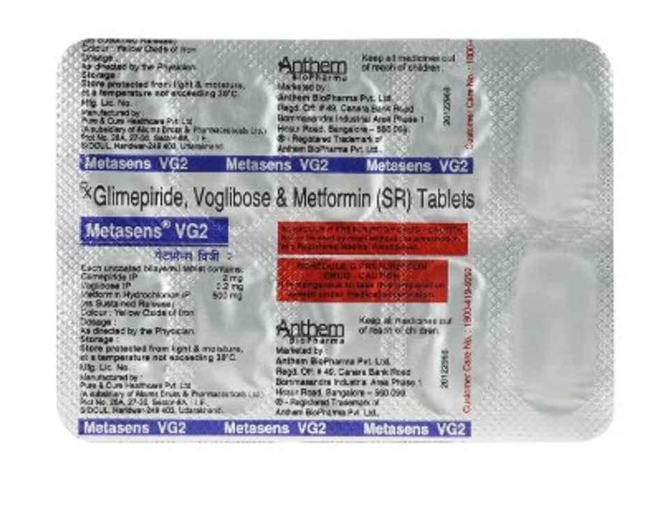 Metasens VG2 Tablet SR