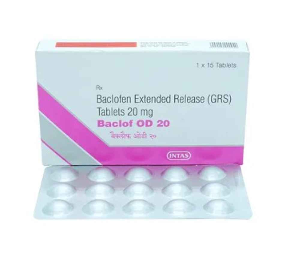 Baclof OD 20 Tablet ER