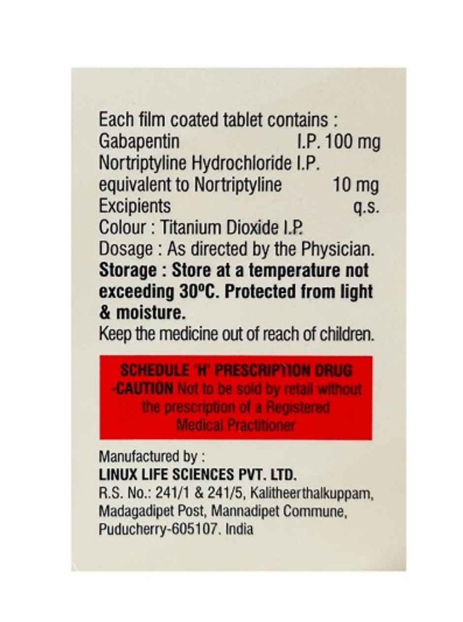 Gabagesic NT 100 Tablet