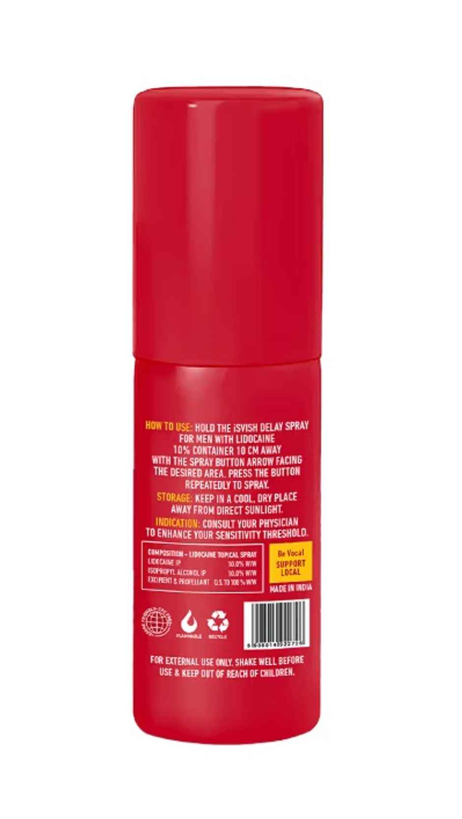 Svish On The Go Delay Spray For Men