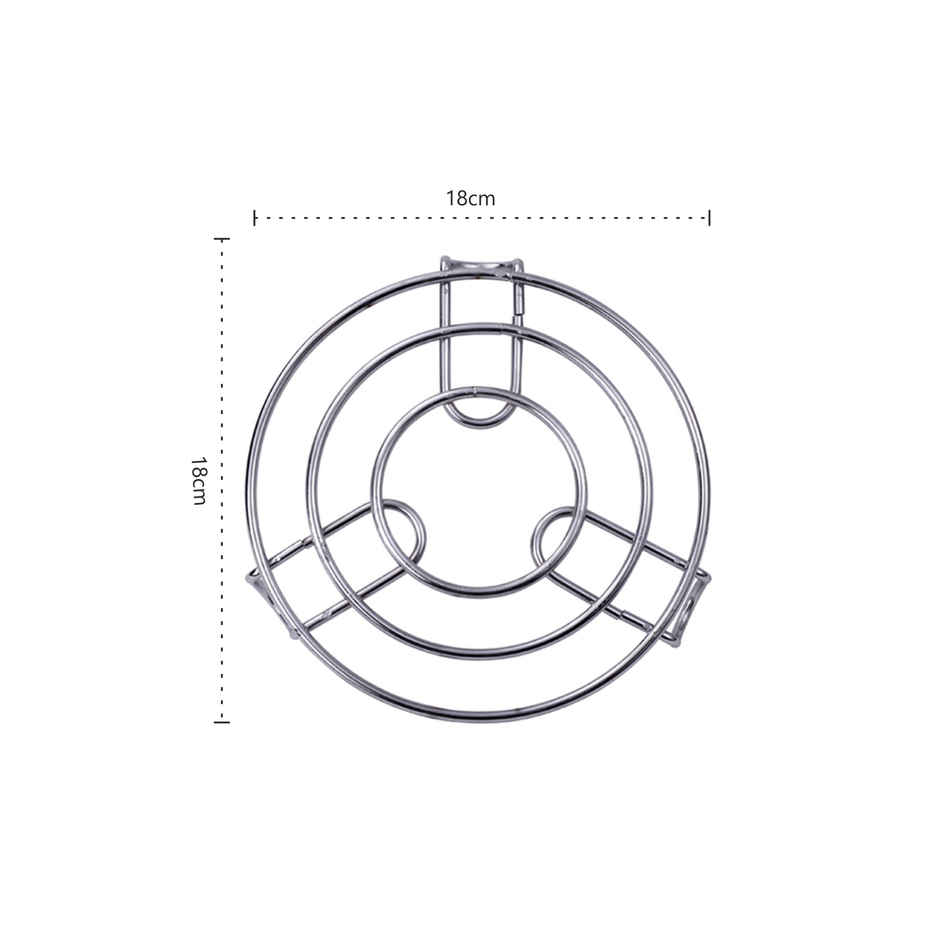 Petals Heavy Duty Round Trivet Table Ring Steaming Stand