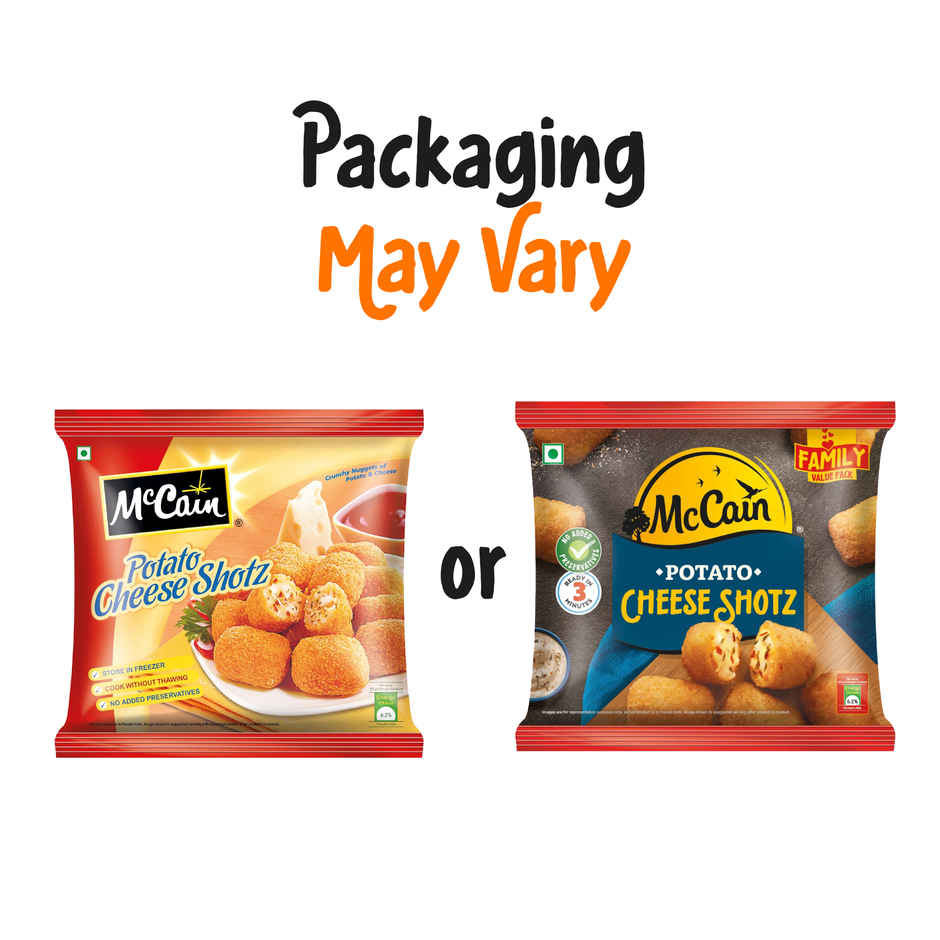 McCain Potato Cheese Shotz | Party Snack