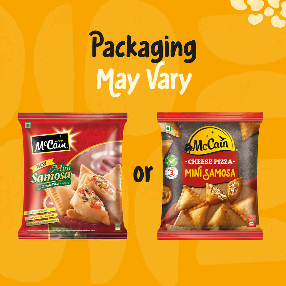 Heinz Tomato Ketchup (435g) & Mccain Cheese Pizza Mini Samosa (240g) Combo 