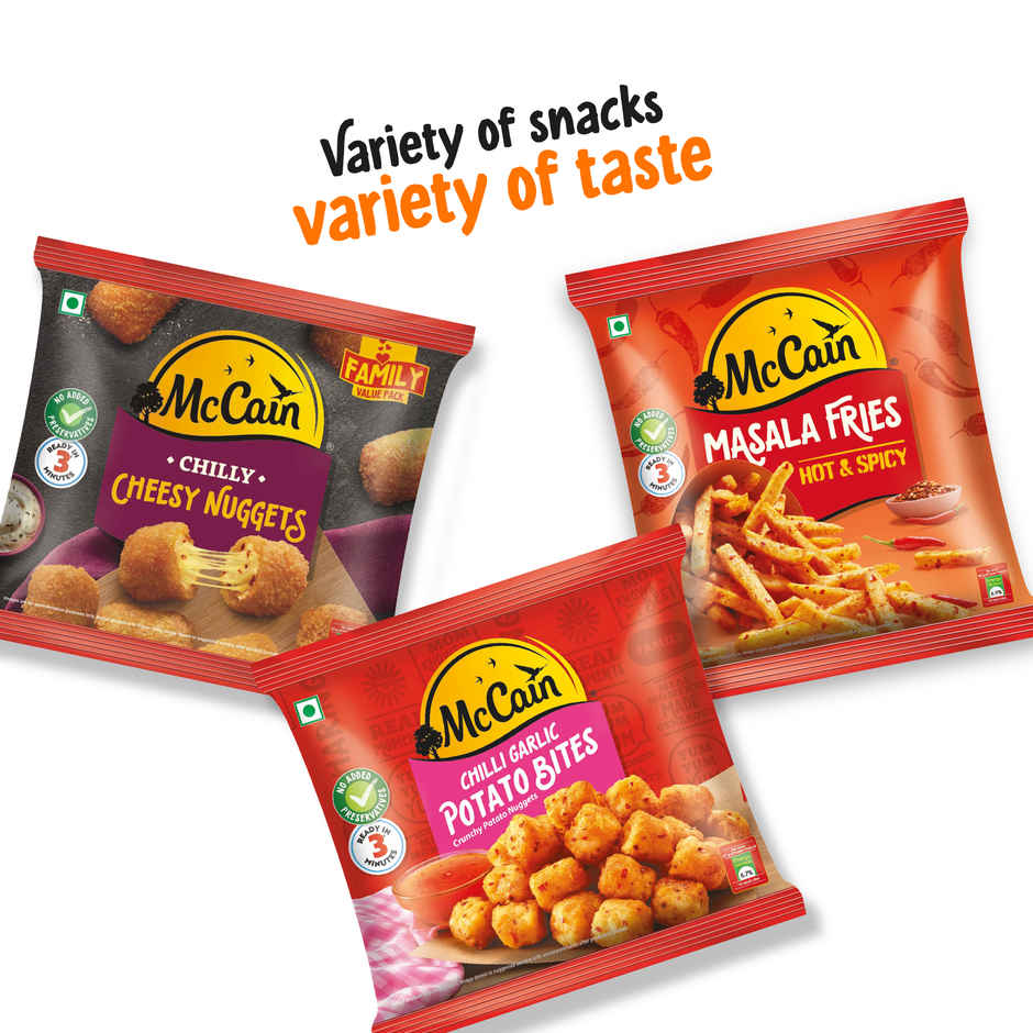 McCain Potato Cheese Shotz | Party Snack