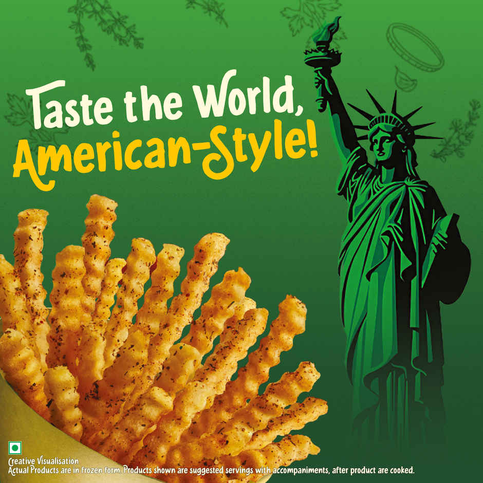 McCain American Herb & Garlic Zig Zag Fries