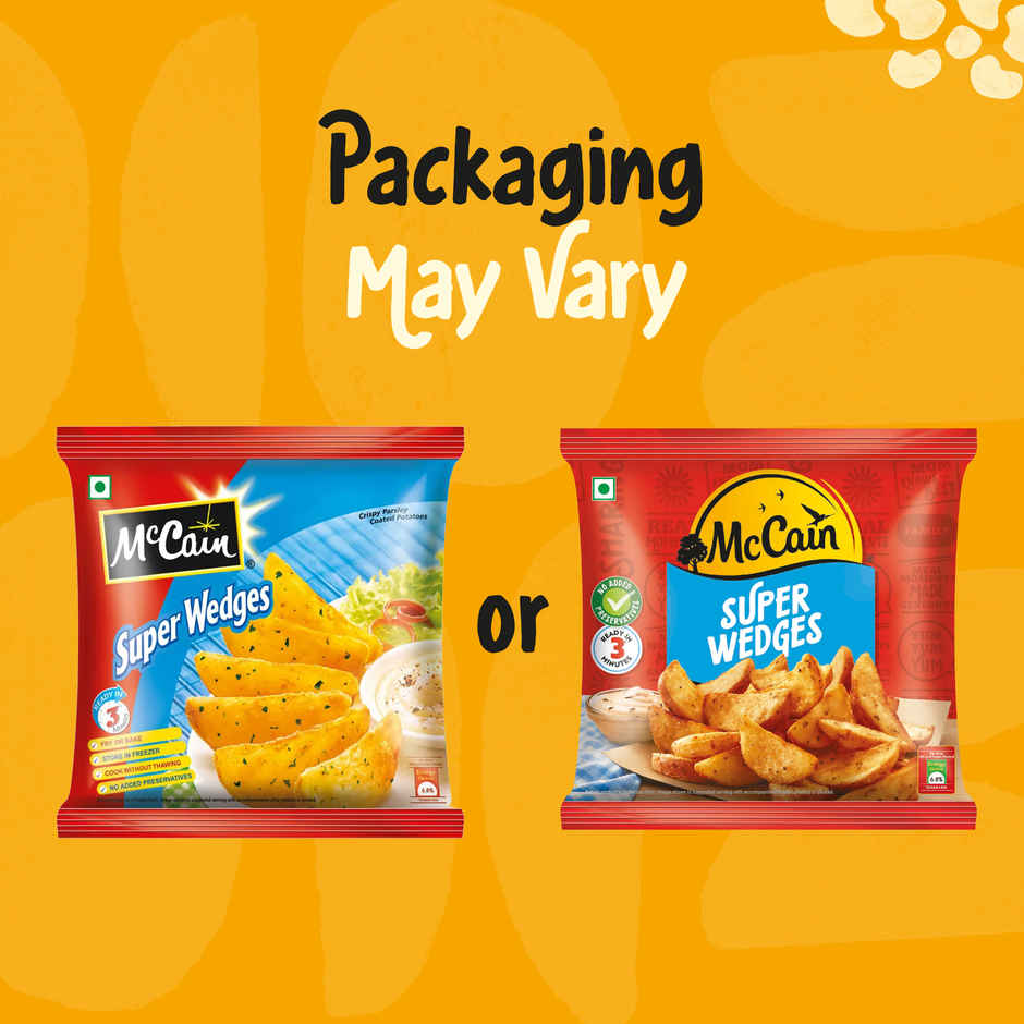 McCain Super Wedges | Frozen Seasoned Potato Wedges