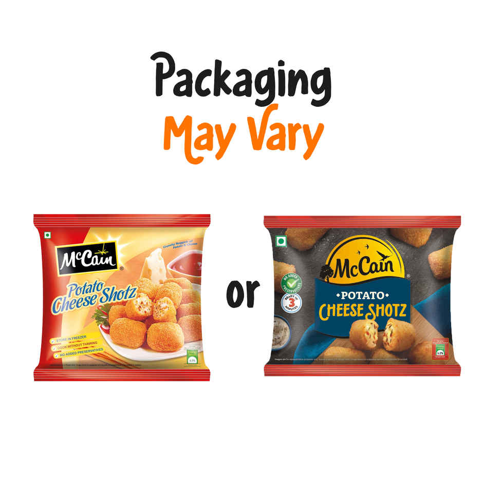Del Monte Eggless Mayo(500gms) & Mccain Potato Cheese Shotz(250gms) Combo