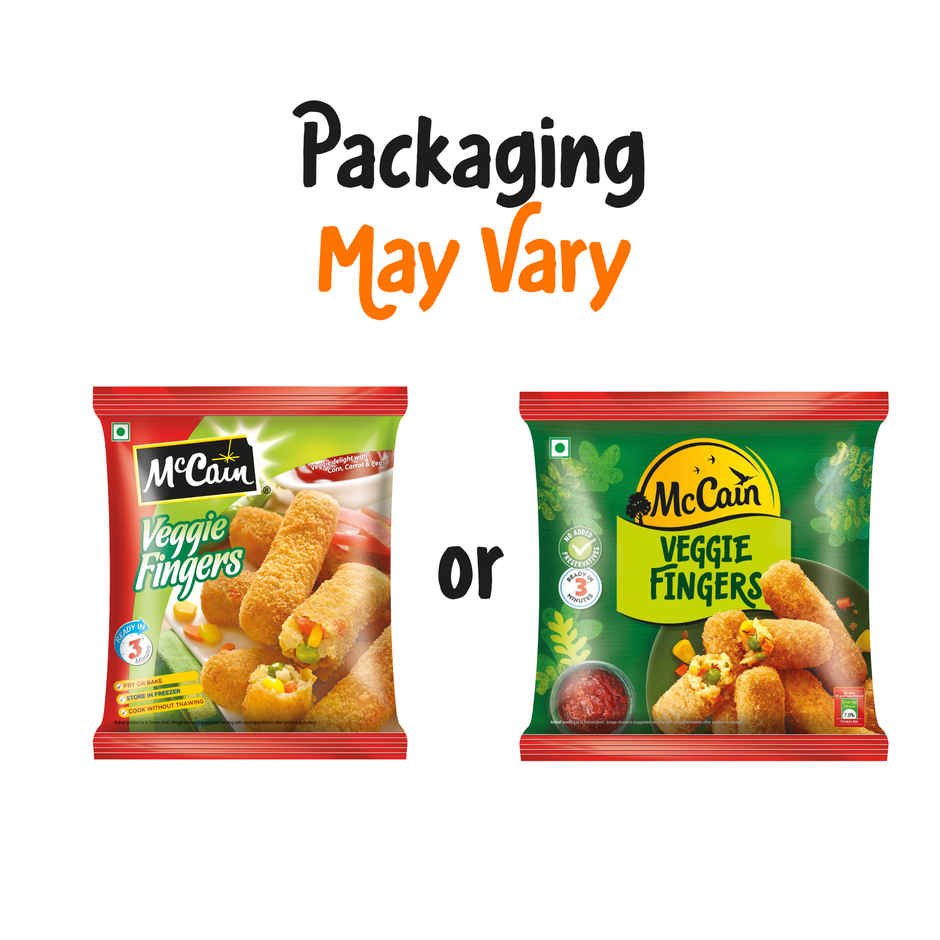 Heinz Tomato Ketchup (435g) & Mccain Veggie Fingers (400g) Combo