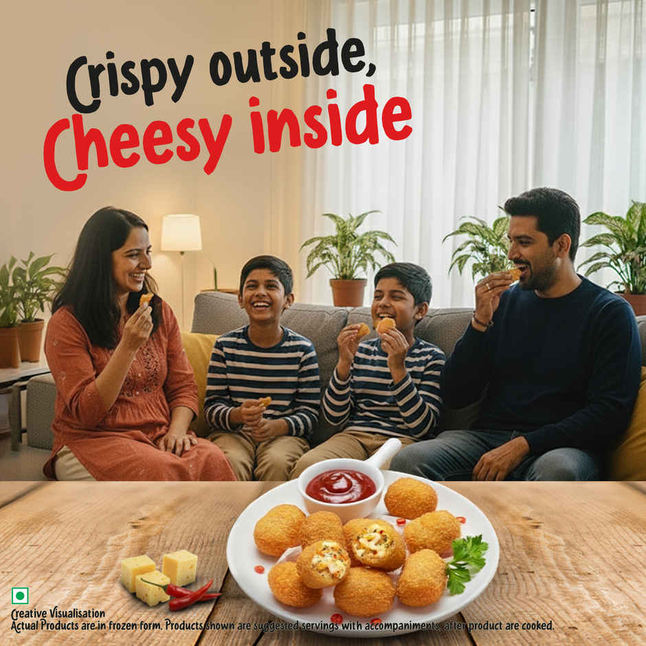 Del Monte Eggless Mayo(500gms) & Mccain Potato Cheese Shotz(250gms) Combo