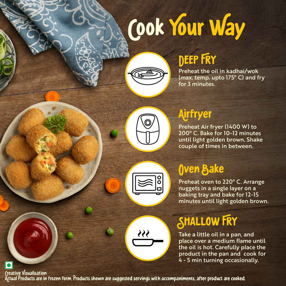 McCain Veggie - Nuggets