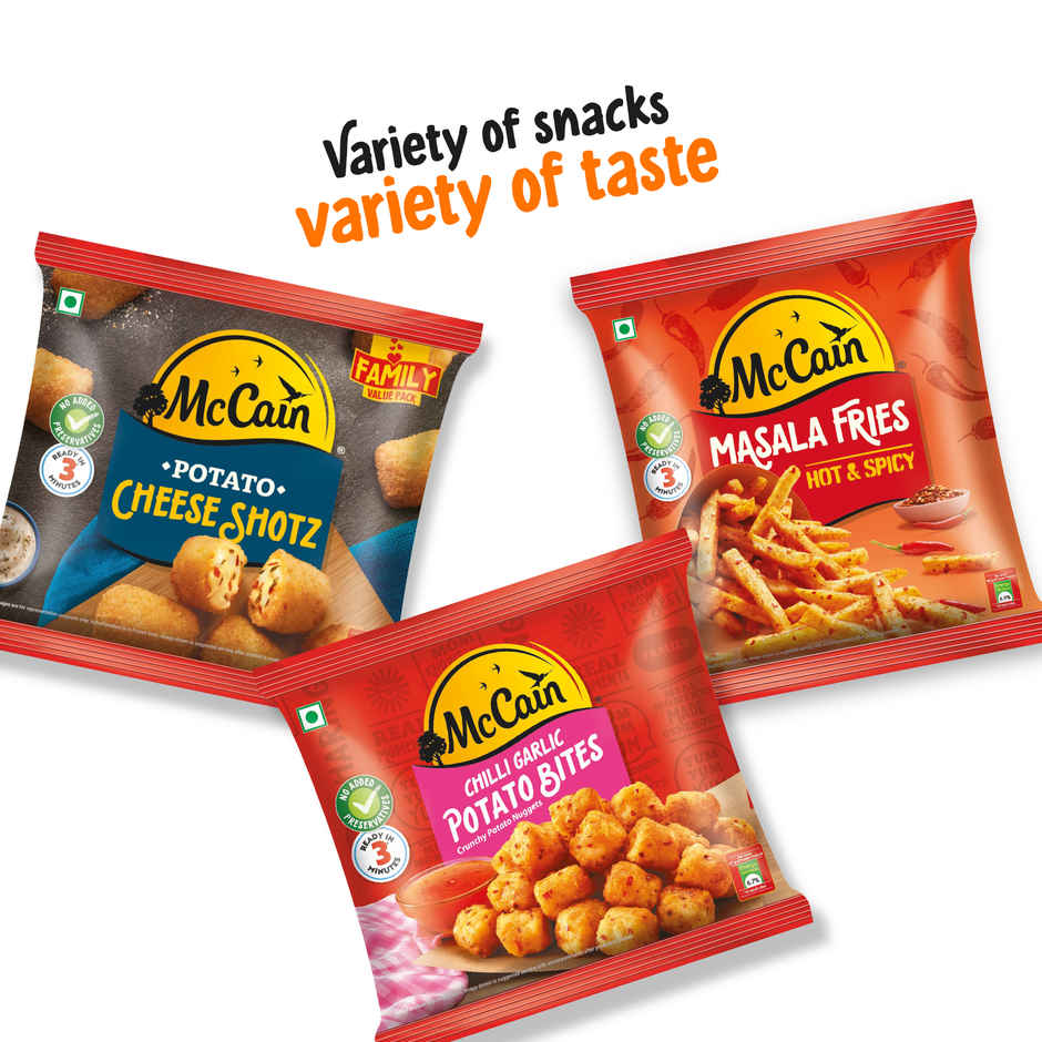 McCain Chilli Cheesy Nuggets | Frozen Ready To Cook