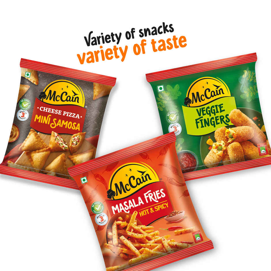 McCain Cheesy Pizza Finger | Ready To Cook Snack