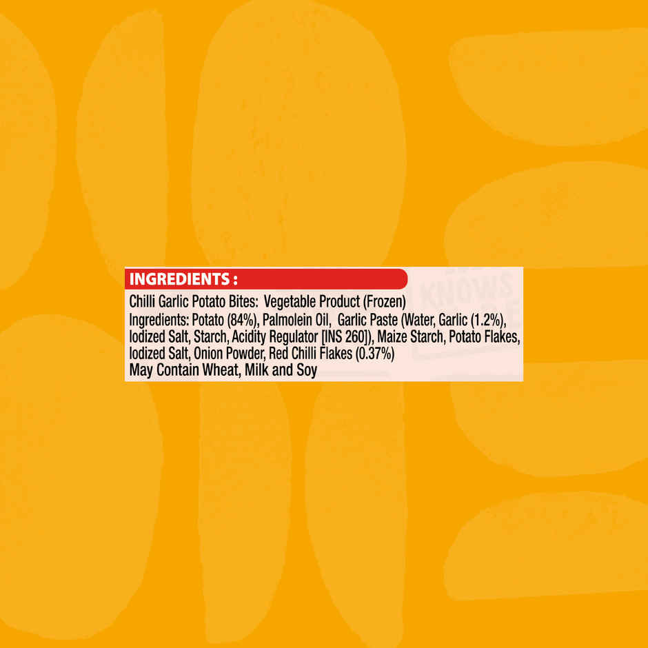 McCain Chilli Garlic Potato Bites