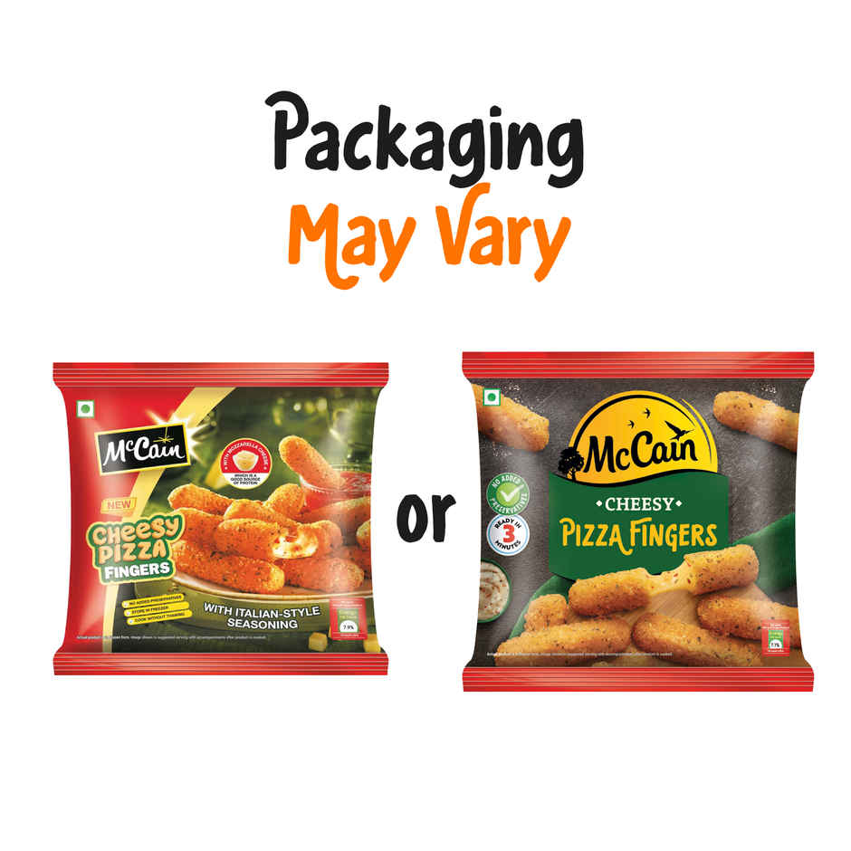 McCain Cheesy Pizza Finger | Ready To Cook Snack