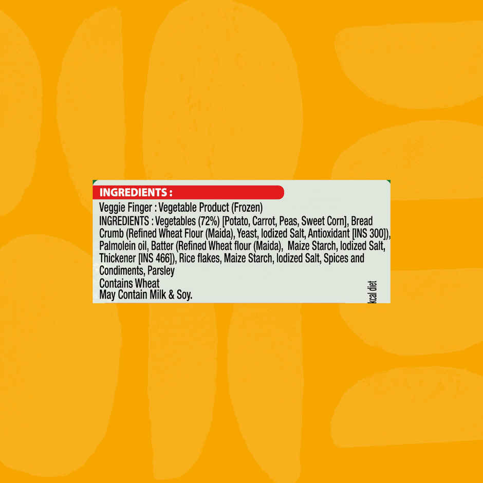 McCain Veggie Fingers & Chilli Garlic Potato Nuggets Combo