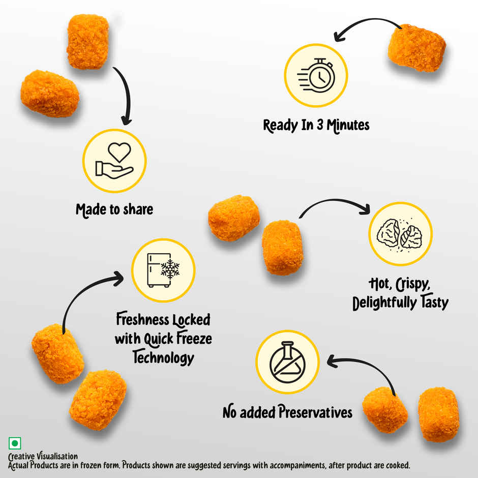 McCain Chilli Cheesy Nuggets Combo