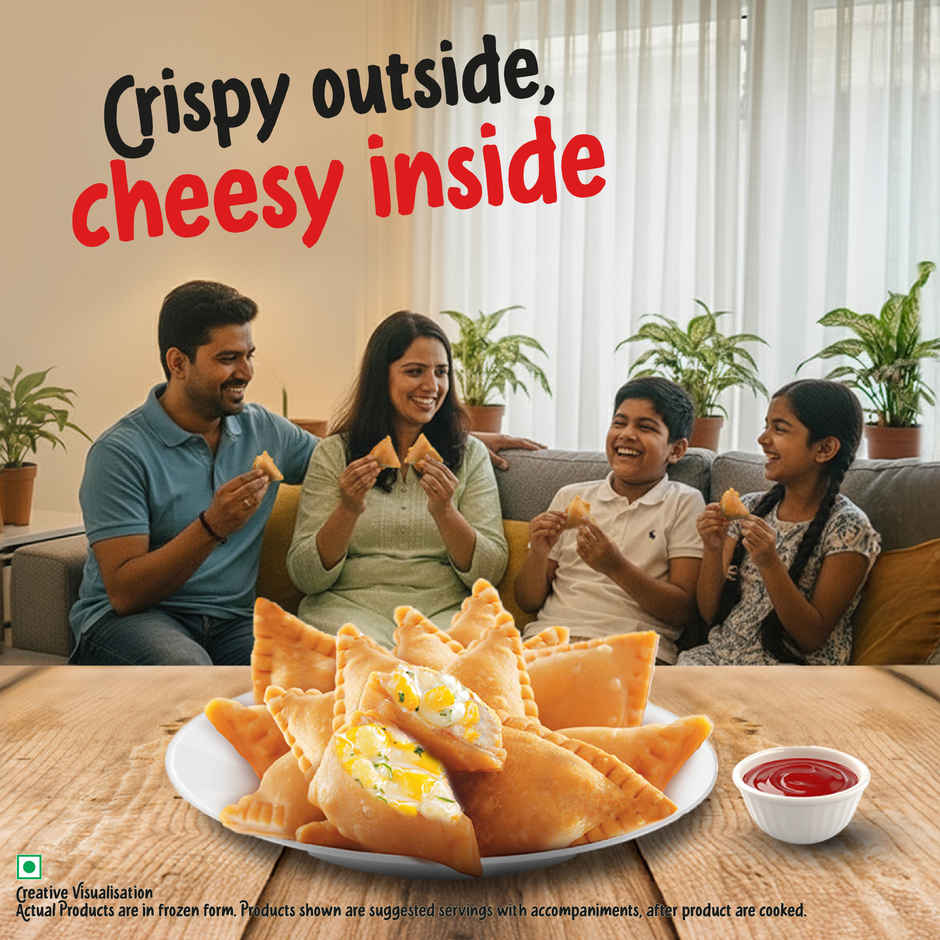 McCain Cheese Corn Mini Samosa | Crispy Snack