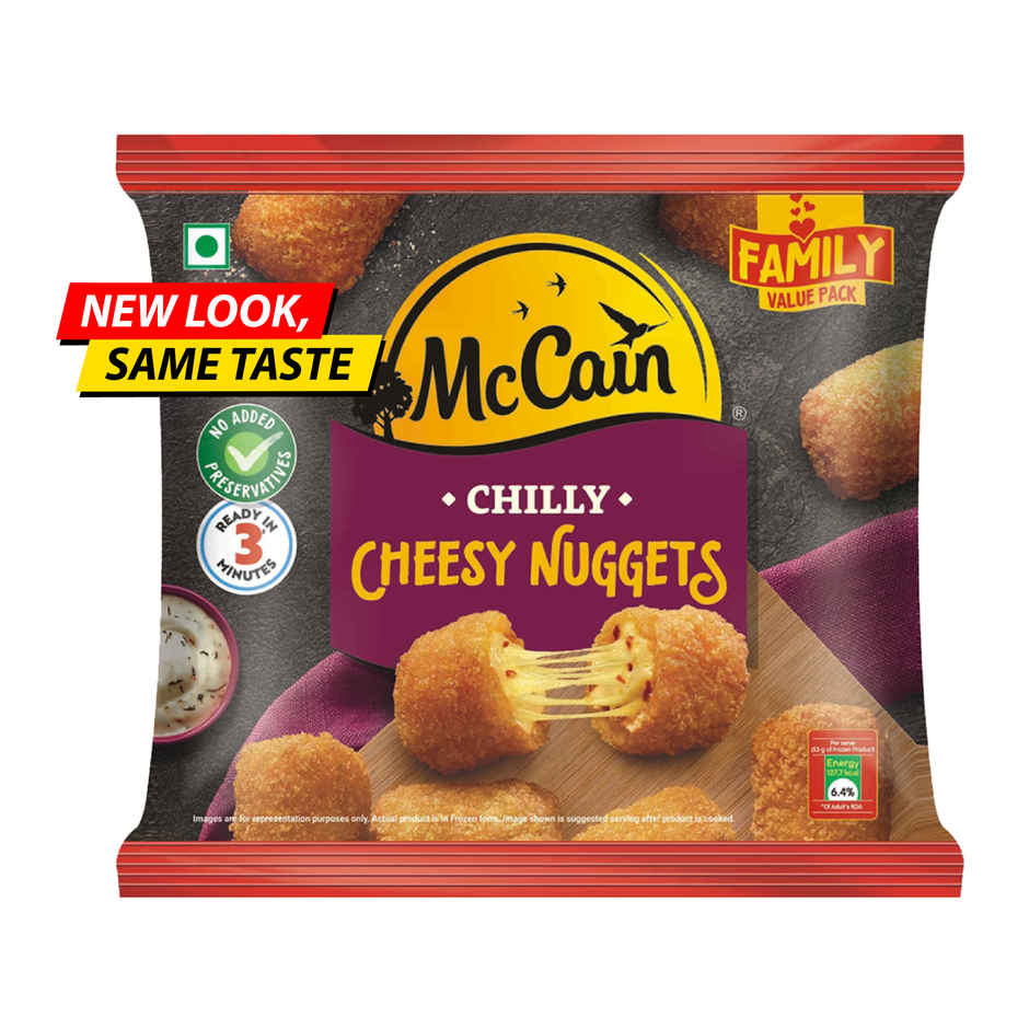 McCain Chilli Cheesy Nuggets Combo